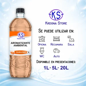 Aromatizante ambiental (Aroma: Durazno)