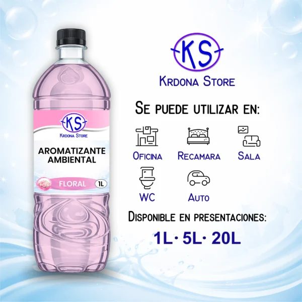 Aromatizante ambiental (Aroma: Floral)