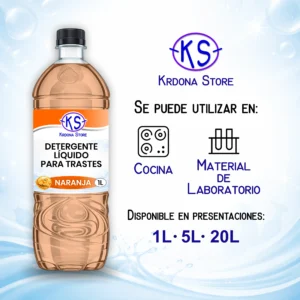 Detergente líquido para trastes (Aroma: Naranja)