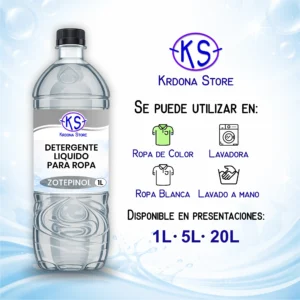 Detergente líquido para Ropa con limpieza profunda (Zotepinol)
