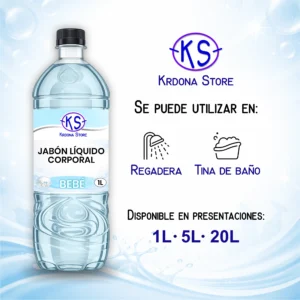 Jabón líquido corporal (Aroma: Bebé)