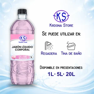 Jabón líquido corporal (Aroma: CK-One Women)
