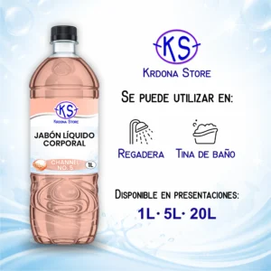 Jabón líquido corporal (Aroma: Channel No. 5)