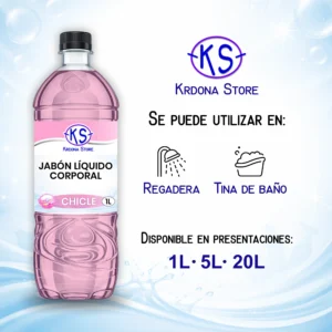 Jabón líquido corporal (Aroma: Chicle)