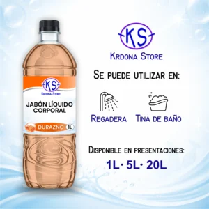 Jabón líquido corporal (Aroma: Durazno)