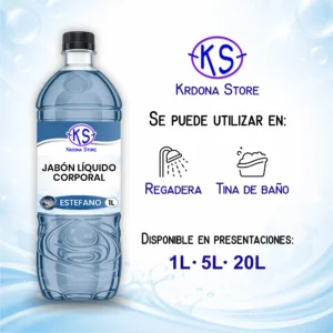 Jabón líquido corporal (Aroma: Estefano)