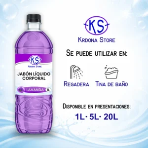 Jabón líquido corporal (Aroma: Lavanda)