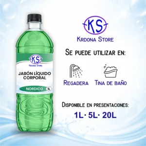 Jabón líquido corporal (Aroma: Nórdico)