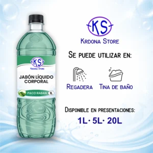 Jabón líquido corporal (Aroma: Paco Raban)