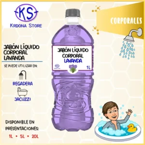 Jabón líquido corporal (Aroma: Lavanda)