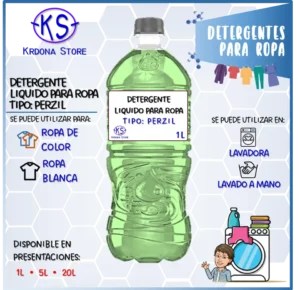 Detergente líquido para Ropa de color (Tipo: Perzil)