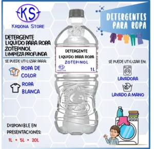 Detergente líquido para Ropa con limpieza profunda (Zotepinol)