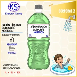 Jabón líquido corporal (Aroma: Nórdico)