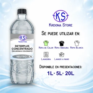 Deterplus concentrado neutro (Sin aroma & sin colorantes)