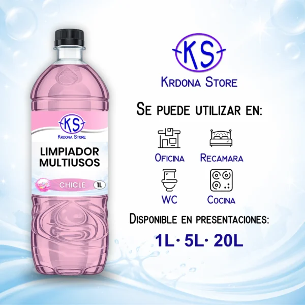 Limpiador Multiusos (Aroma: Chicle)