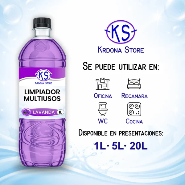 Limpiador Multiusos (Aroma: Lavanda)
