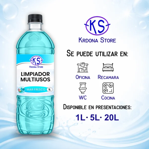 Limpiador Multiusos (Aroma: Mar Fresco)